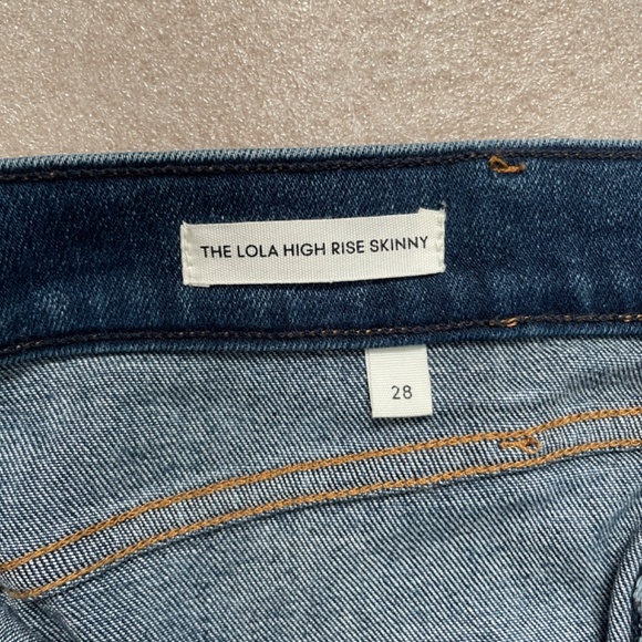 DENIM FORUM ARITZIA Lola High Waist Jeans 28x29 - Picture 9 of 11